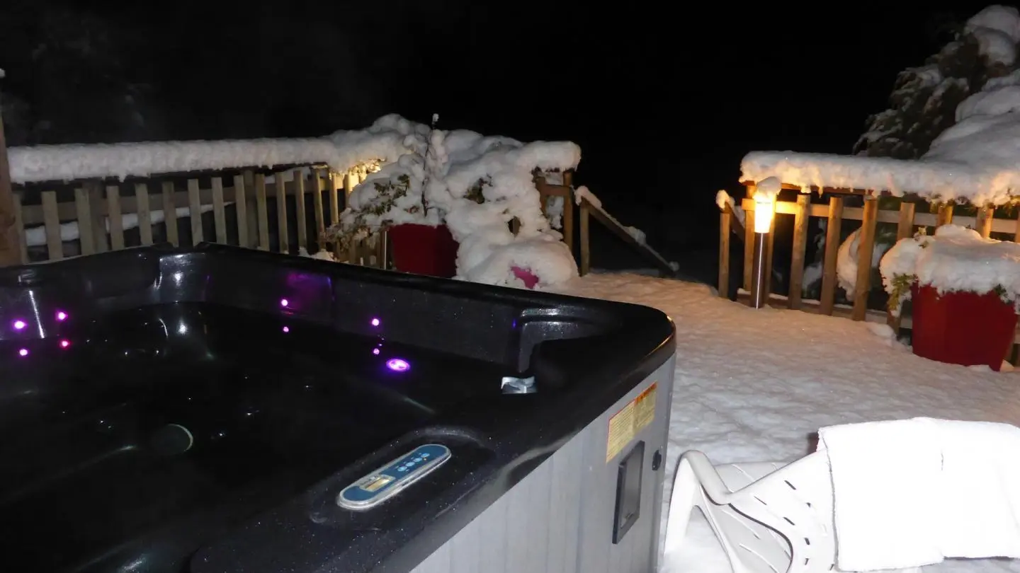 Spa en hiver
