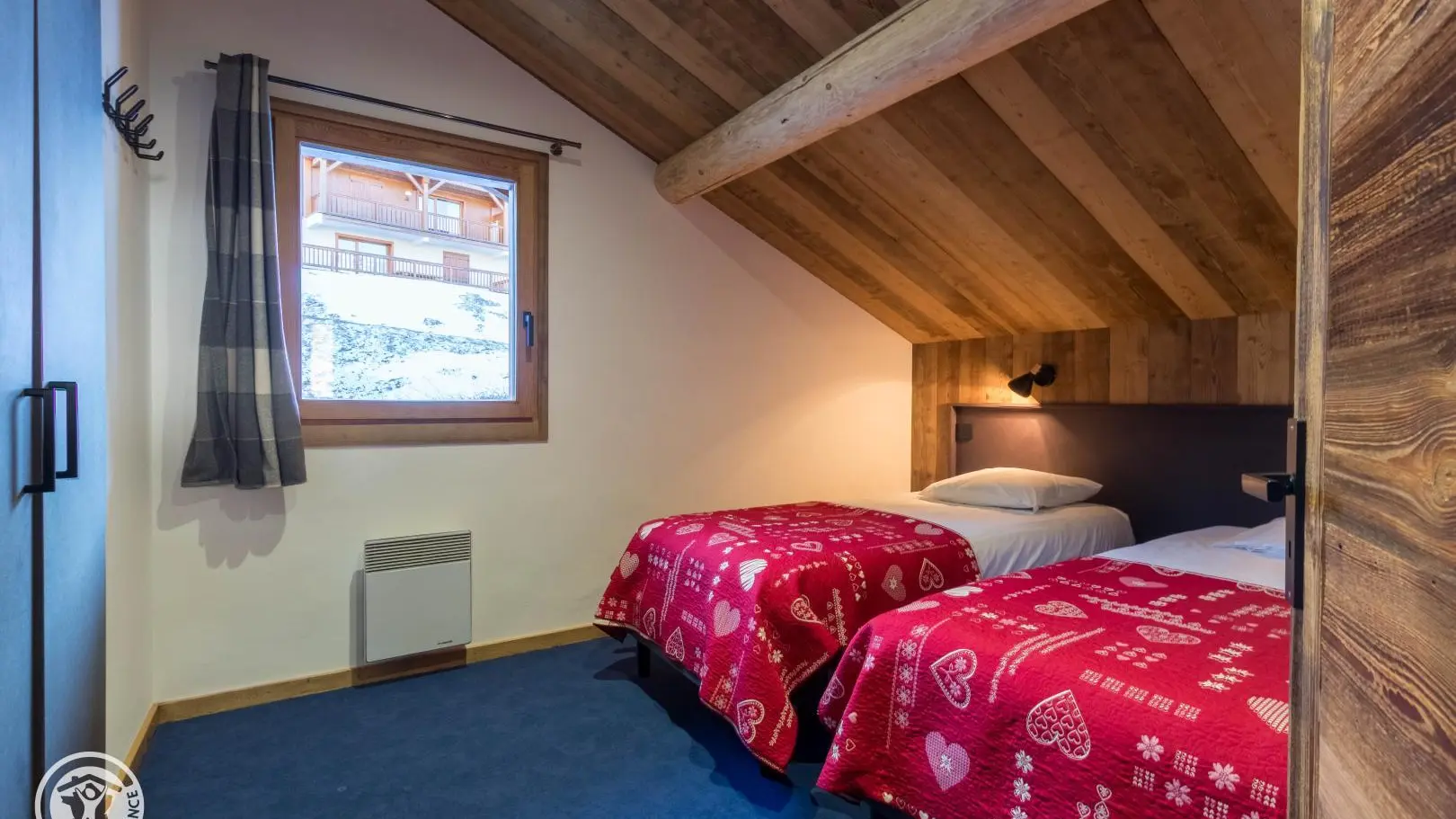 Chambre 5 possibilité de jumeler les lits