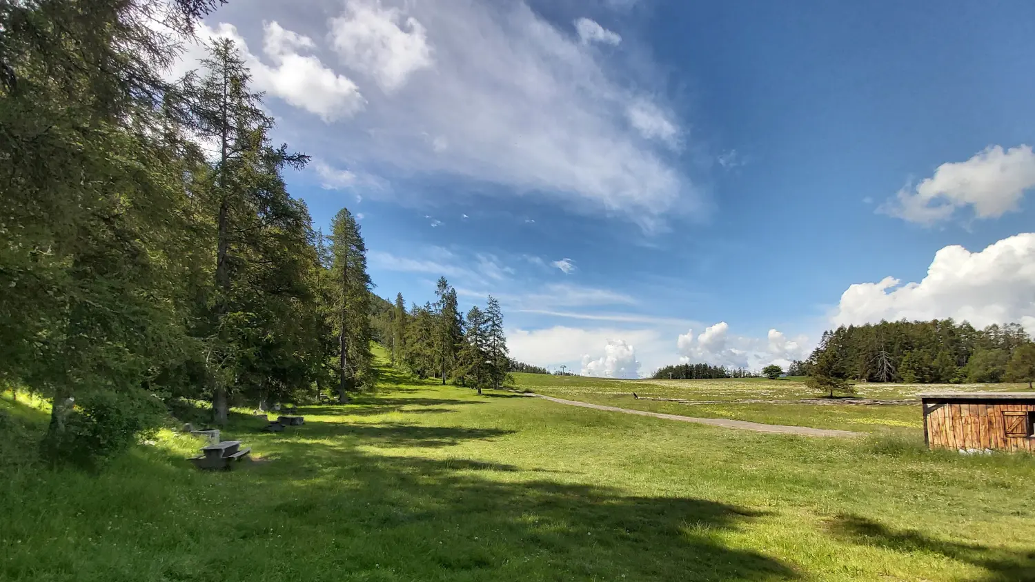 Plateau de Libouze, St Léger-les-Mélèzes