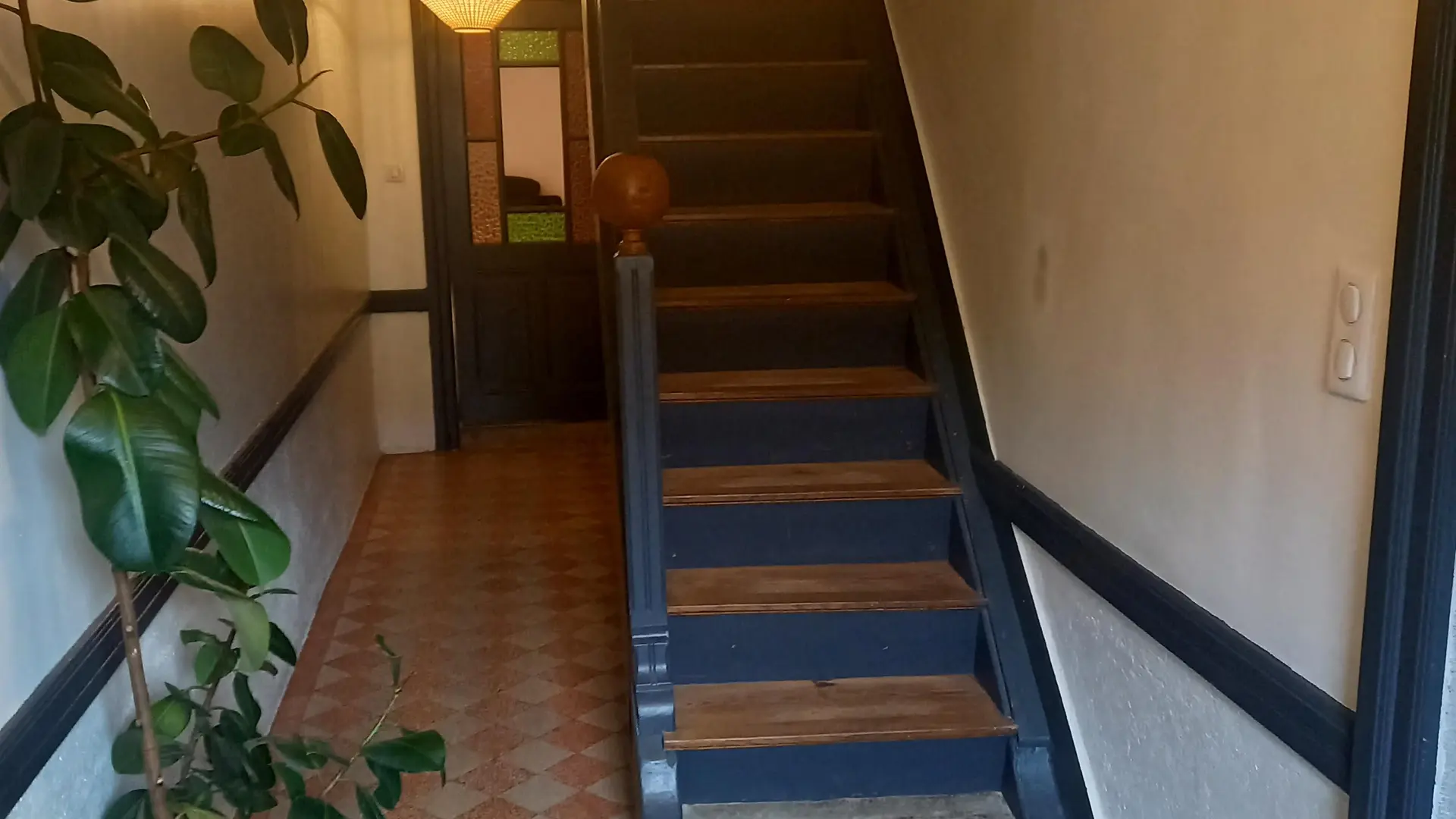 Montée escalier