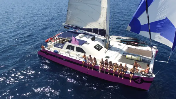 Catamaran day to Taillat Cape