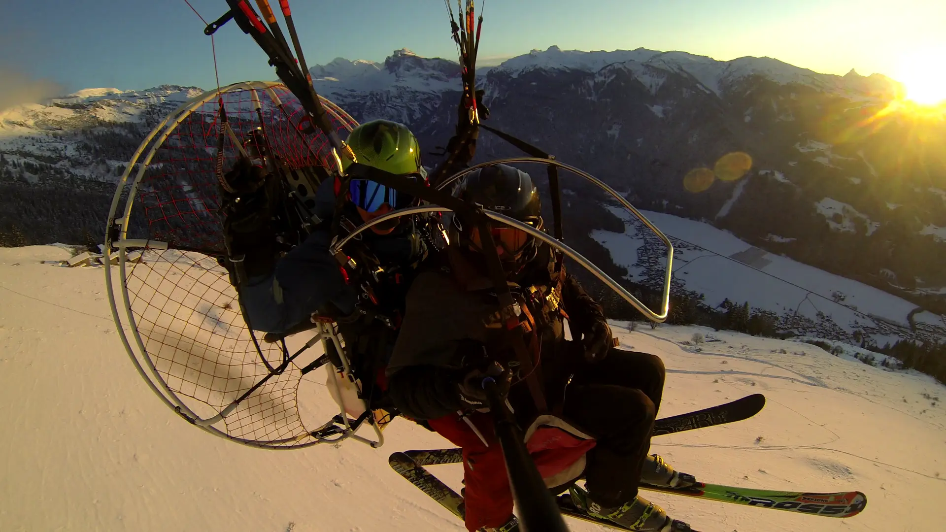 Baptême de l'air en paramoteur