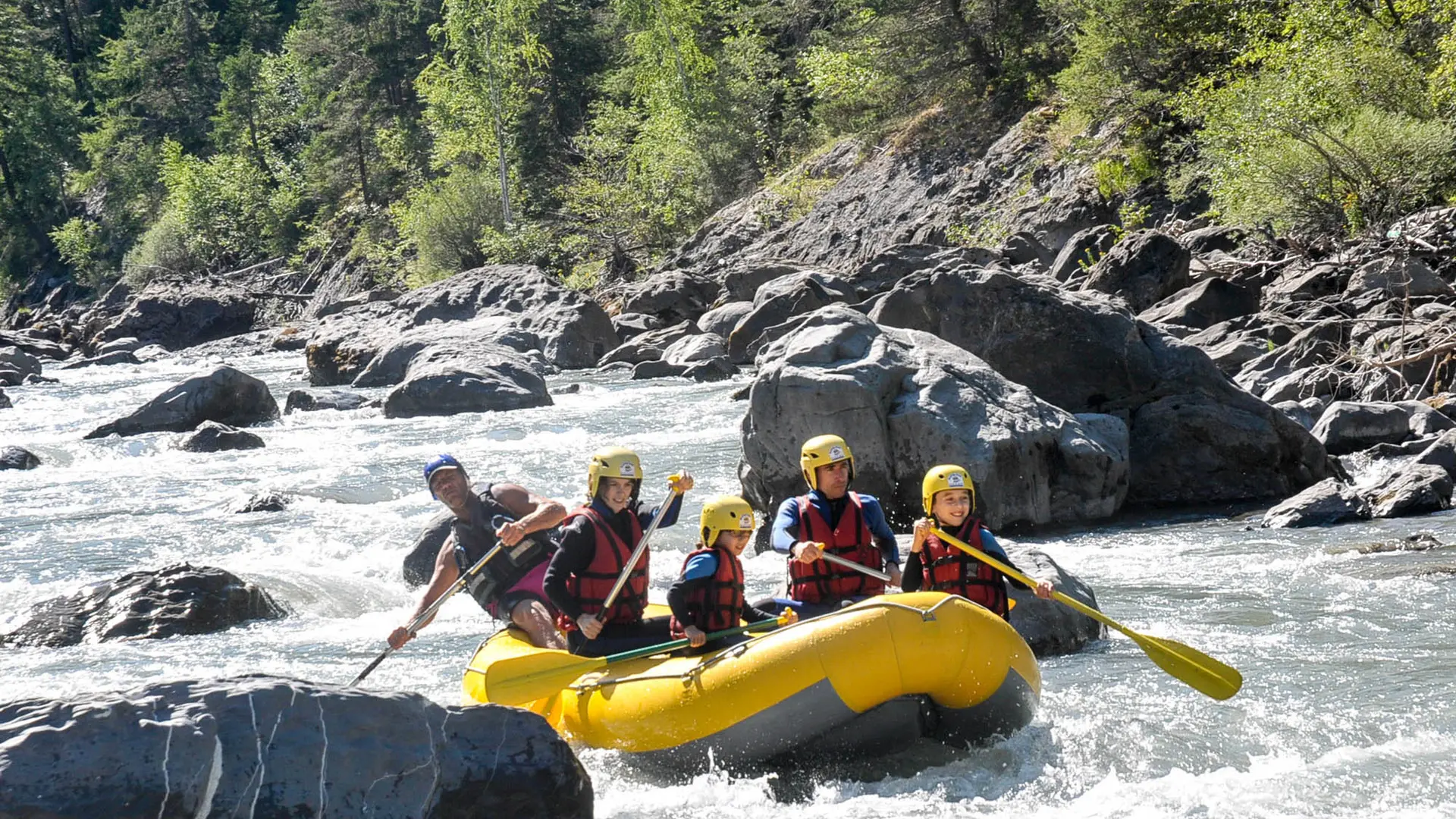 Montagnes d'Ubaye - Rafting