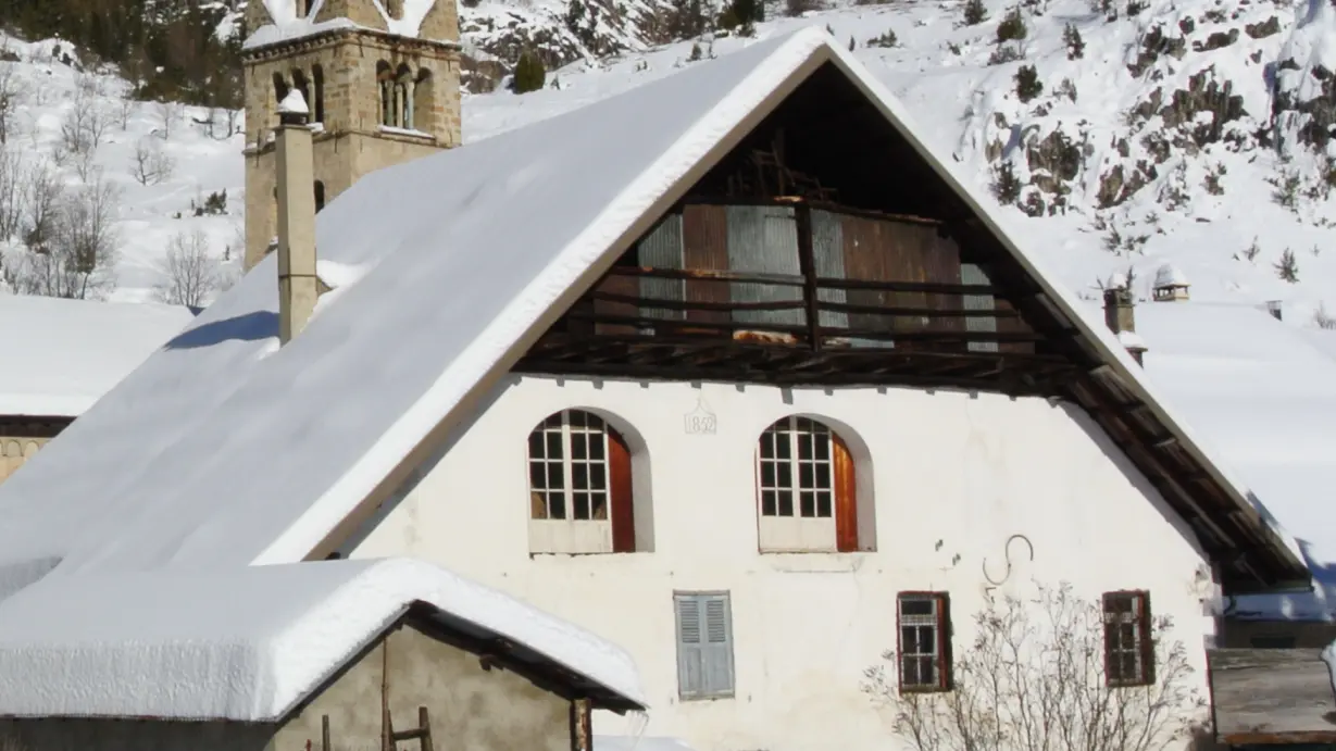 Maison typique de Névache patrimoine