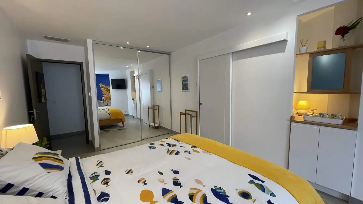 Maison SmartAzur-Chambre Jaune-Chambres d'Hôtes-VENCE-Gîtes de France Alpes-Maritimes