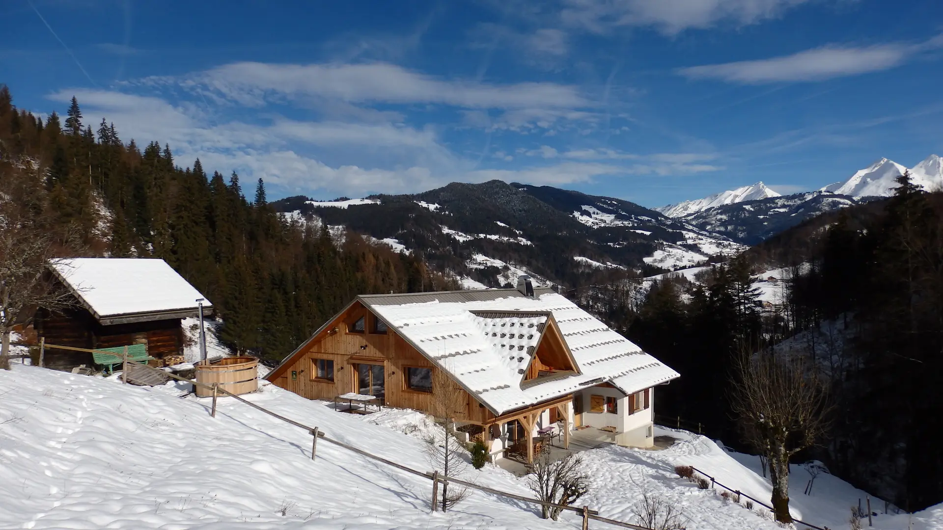 Chalet en hiver - Les Clefs des Cimes - Les Clefs, Haute-Savoie