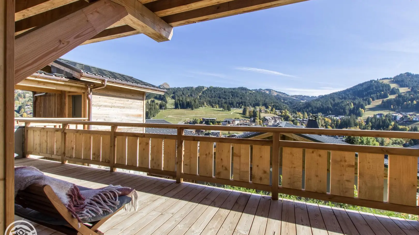 Terrasses des chambres niveau 0