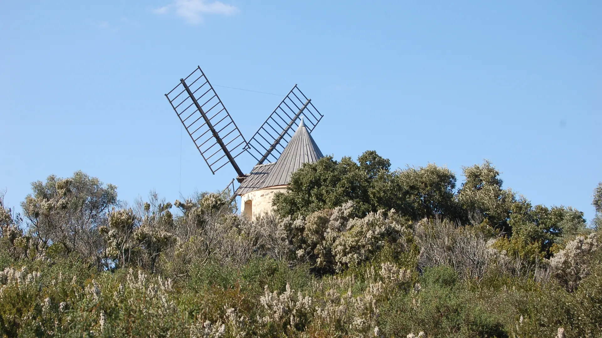 Le Moulin du bonheur à Porquerolles