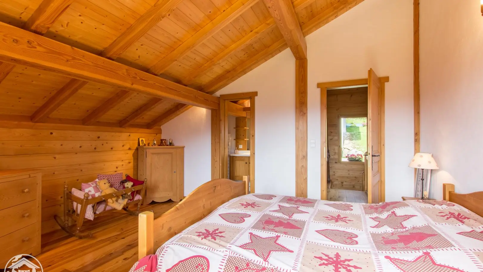 Chambre double 3, avec cabinet de toilette privatif