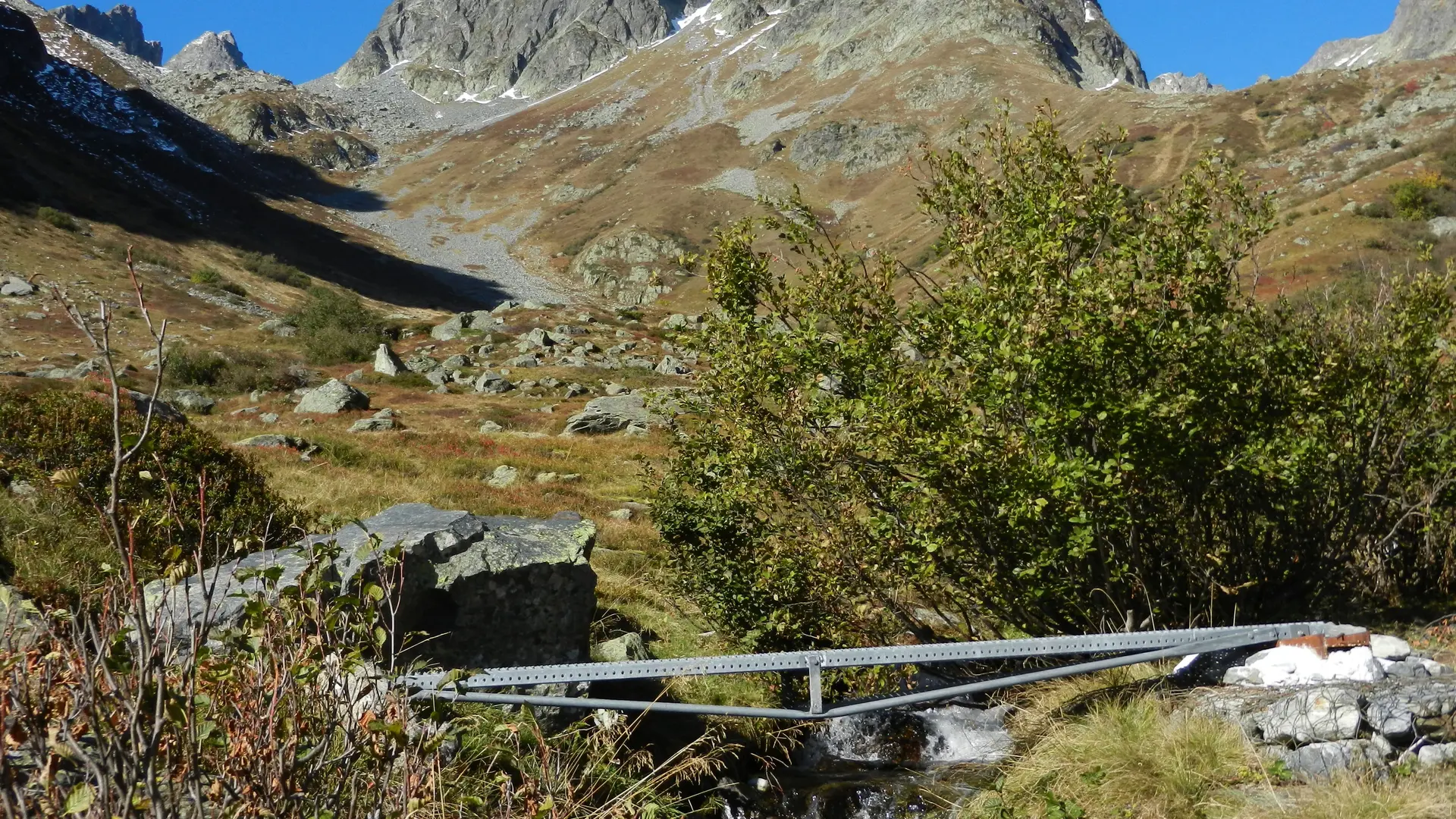 Passerelle Combe des Roches