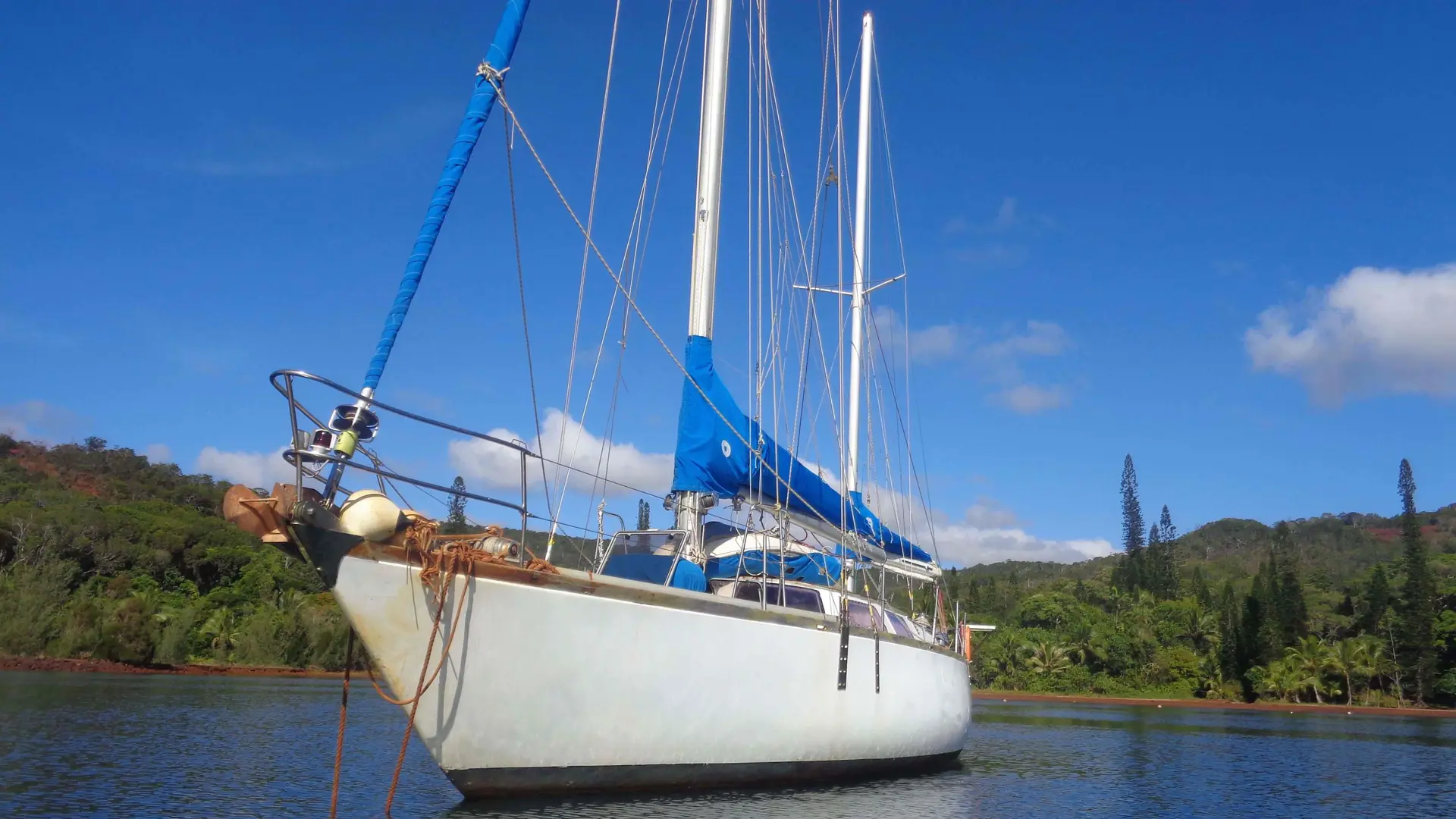 Choisissez Captain Woodin pour vos sorties en voilier, au cœur du Grand Sud Calédonien !