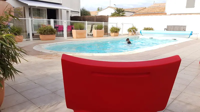 Piscine extérieure chauffée