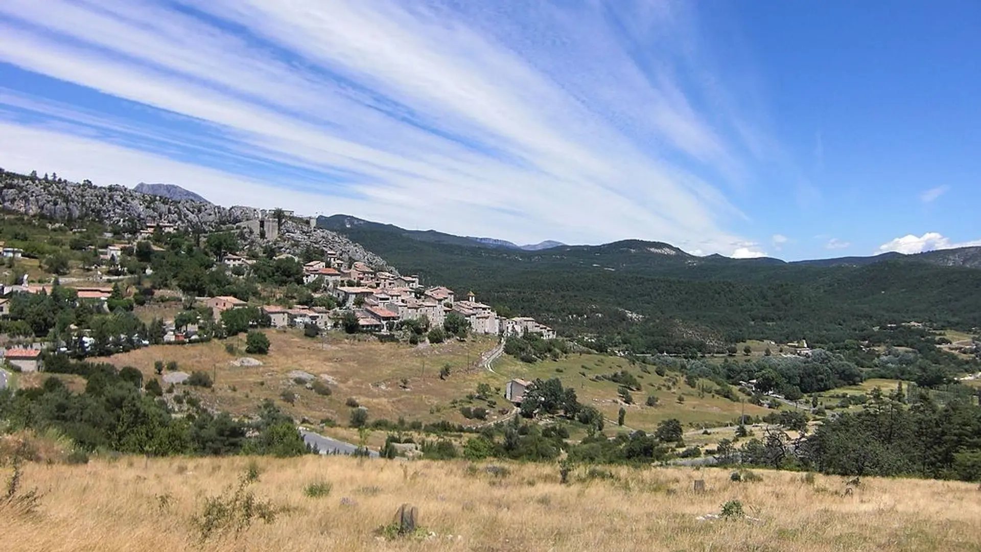 Trigance village médieval