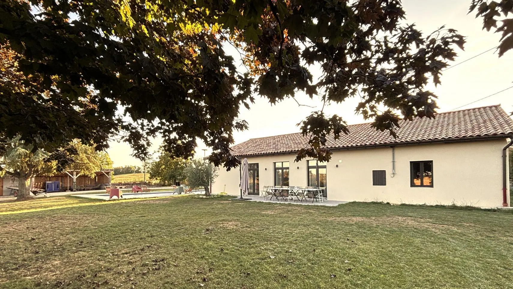 Terrasse côté Est