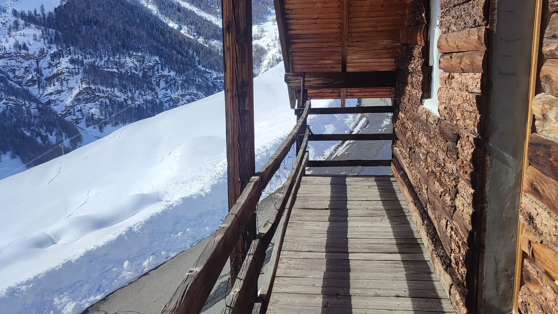Vue de la chambre ô 2040 l'hiver