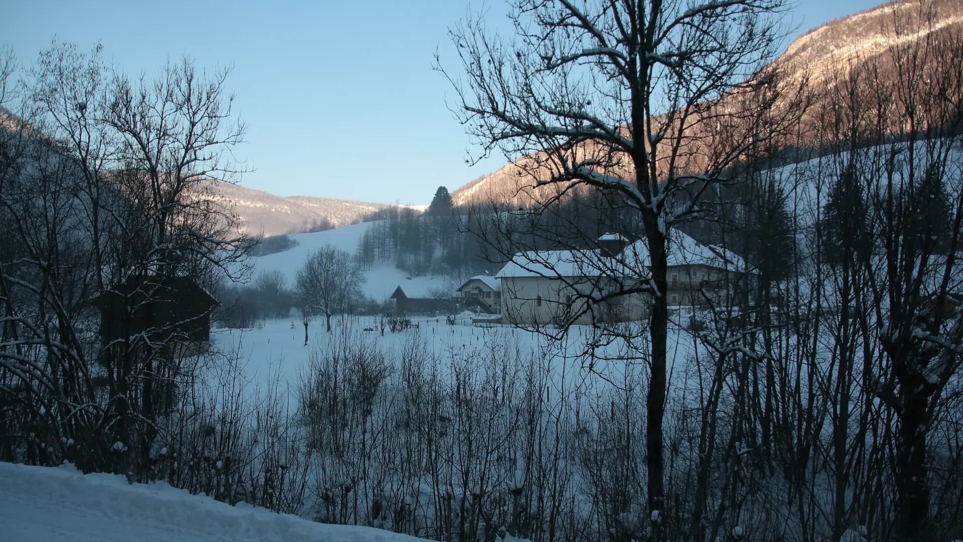 Vue depuis le meublé