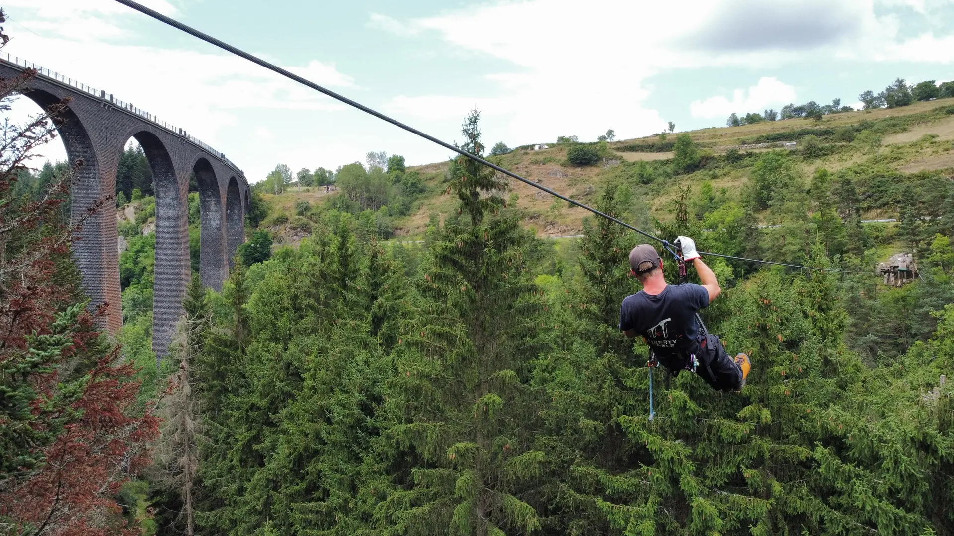 Tyroliennes géantes