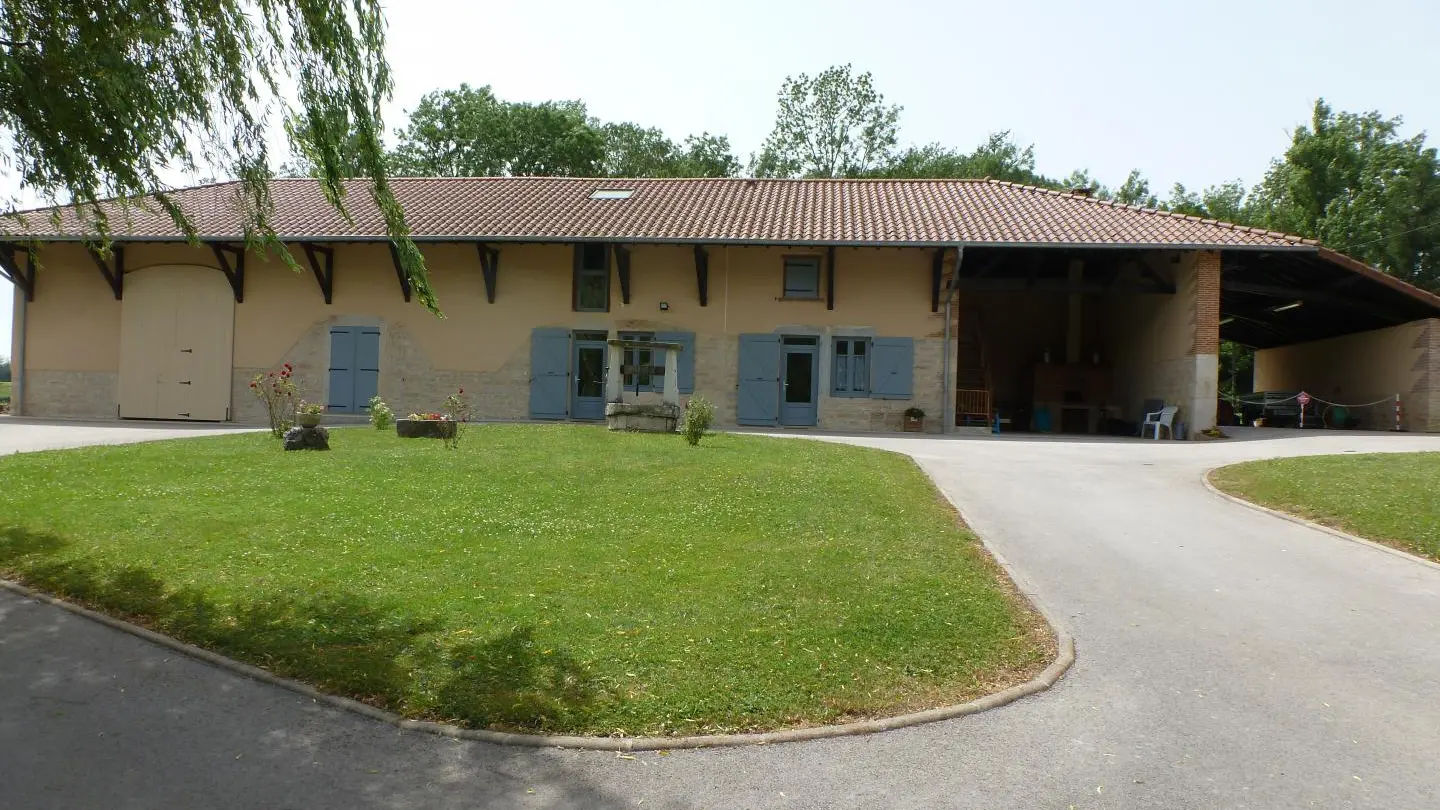 L'accès au gîte.