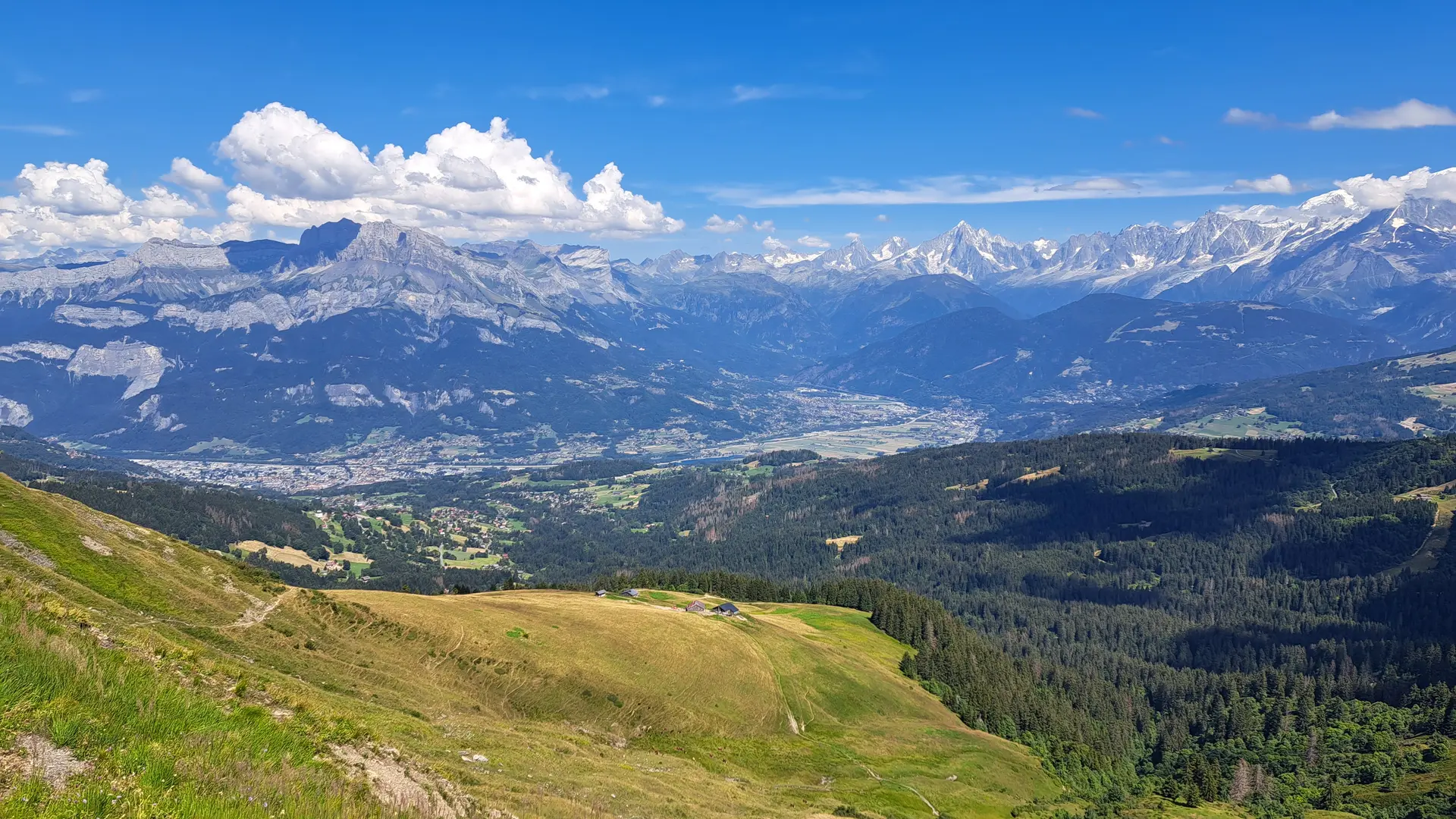Vue depuis le Col de l'Avenaz