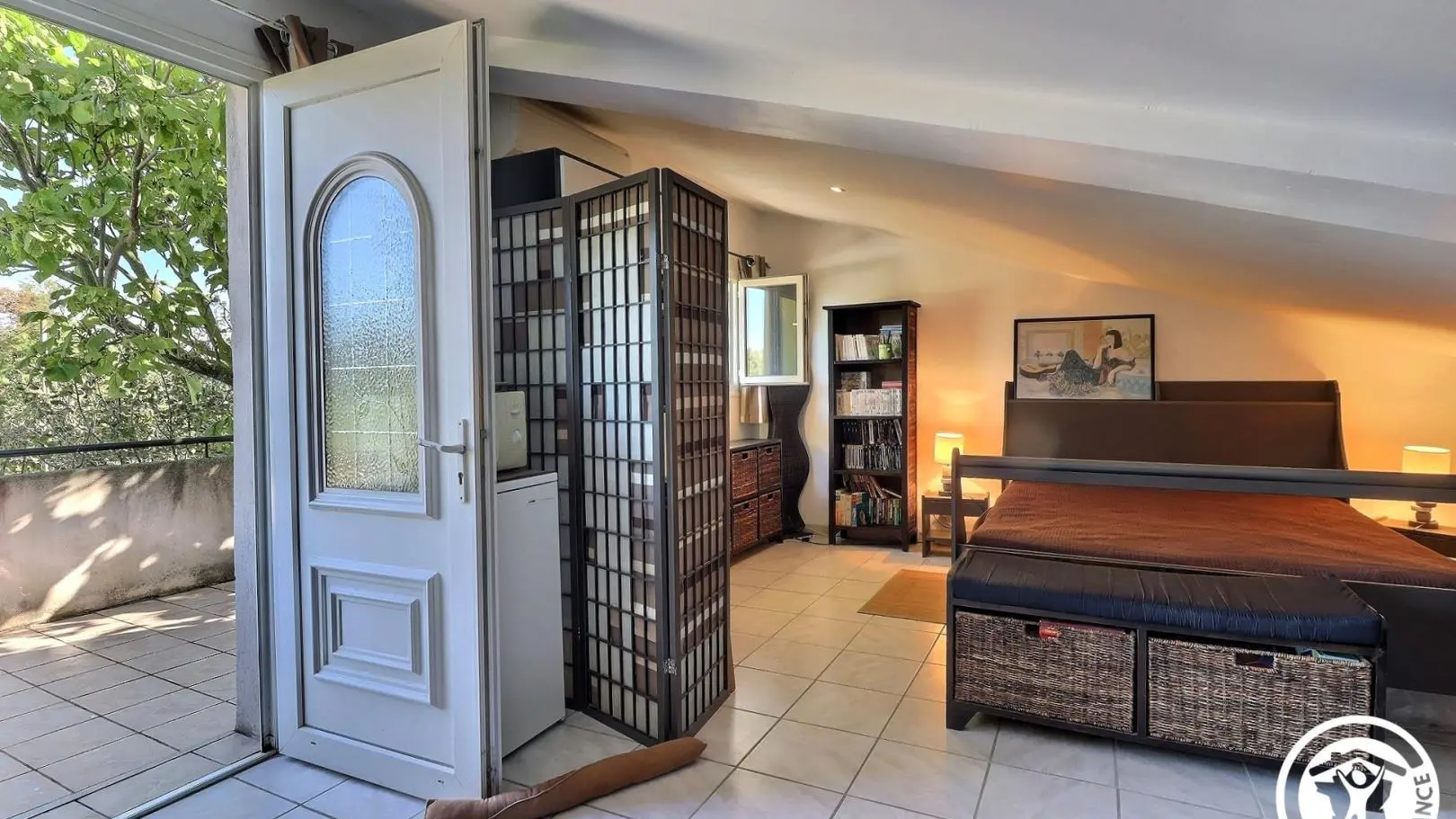 La chambre de l'étage