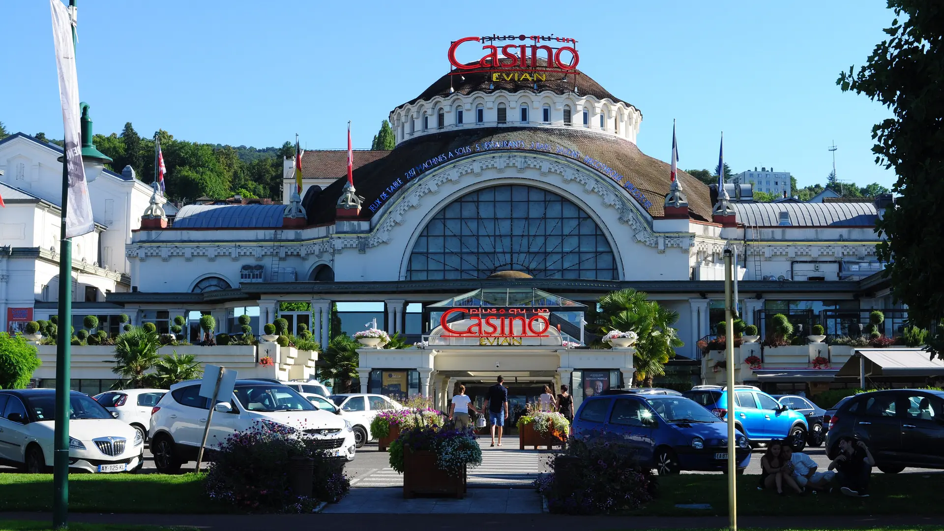 Le casino d'Evian-les-Bains