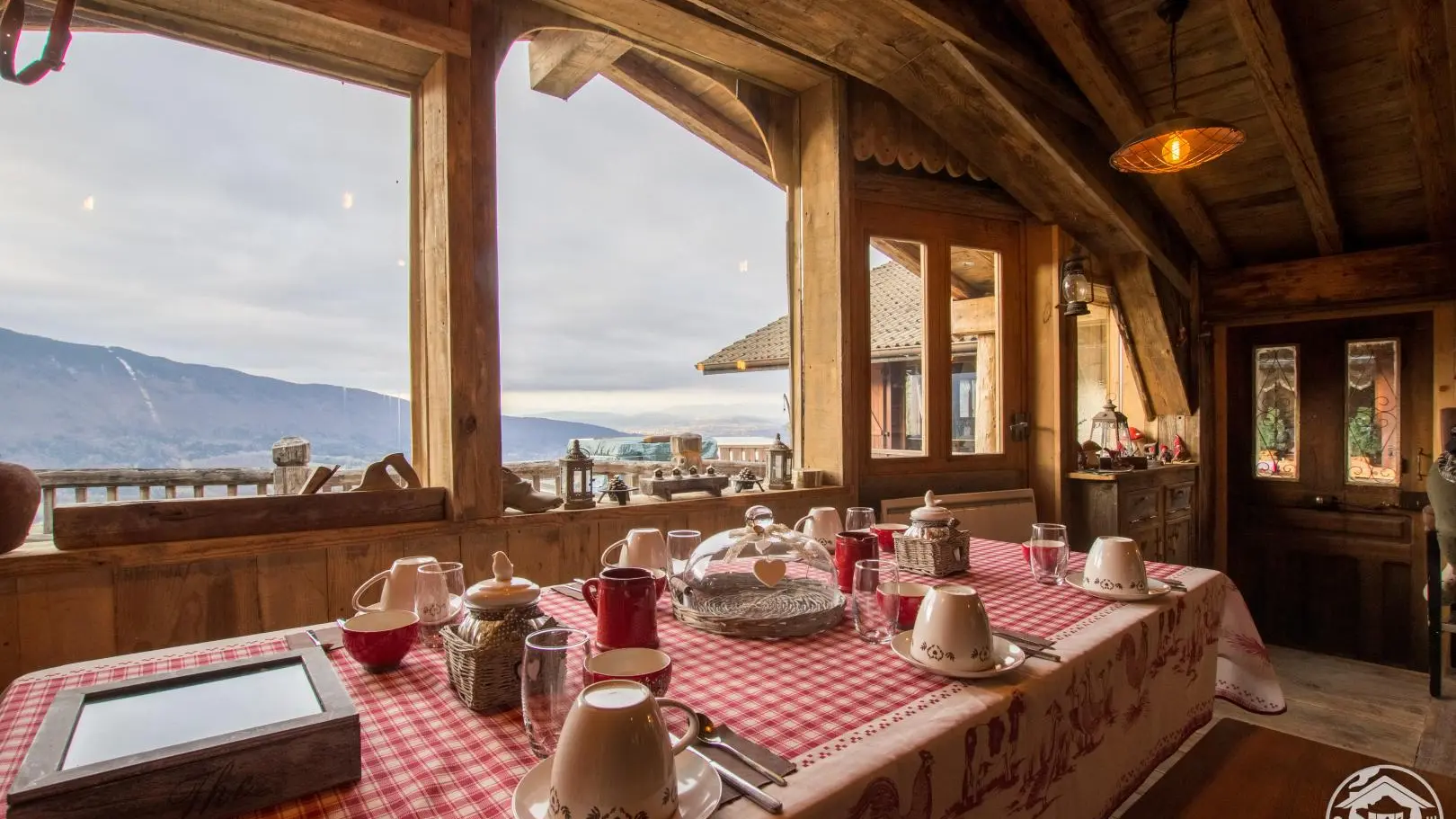 Chalet pour le petit-déjeuner