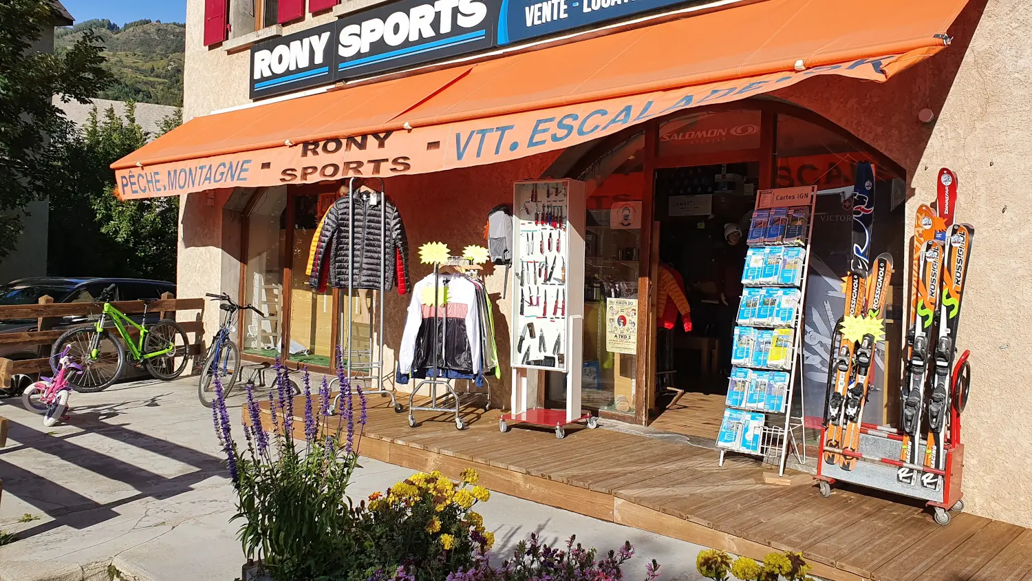 Vente et location de matériel de sport et de loisirs à Pont du Fossé