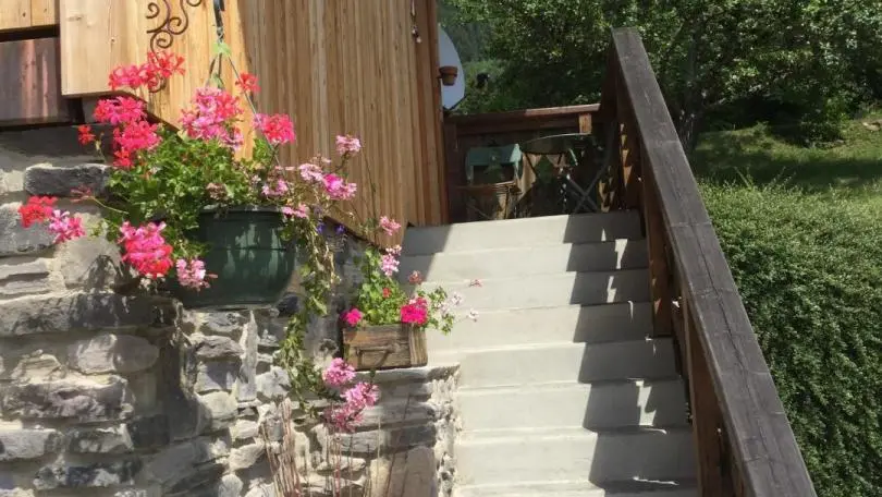 Accès par escalier extérieur