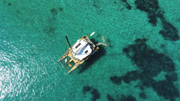 Catamaran day to Taillat Cape