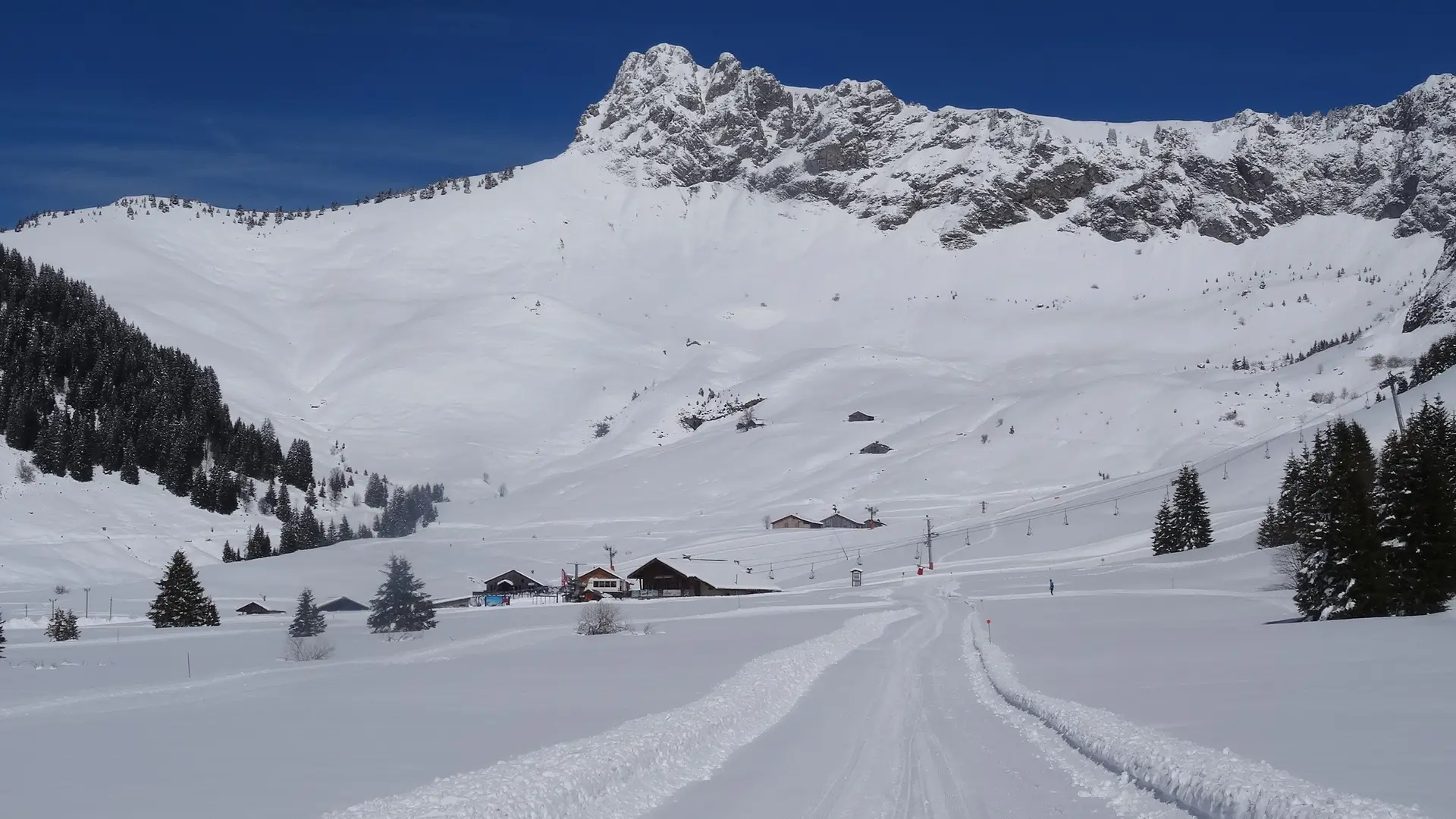 Plateau de Sommand en hiver