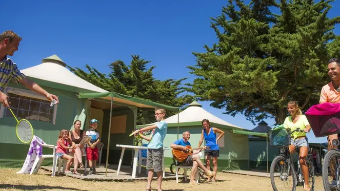 Vie quotidienne du camping