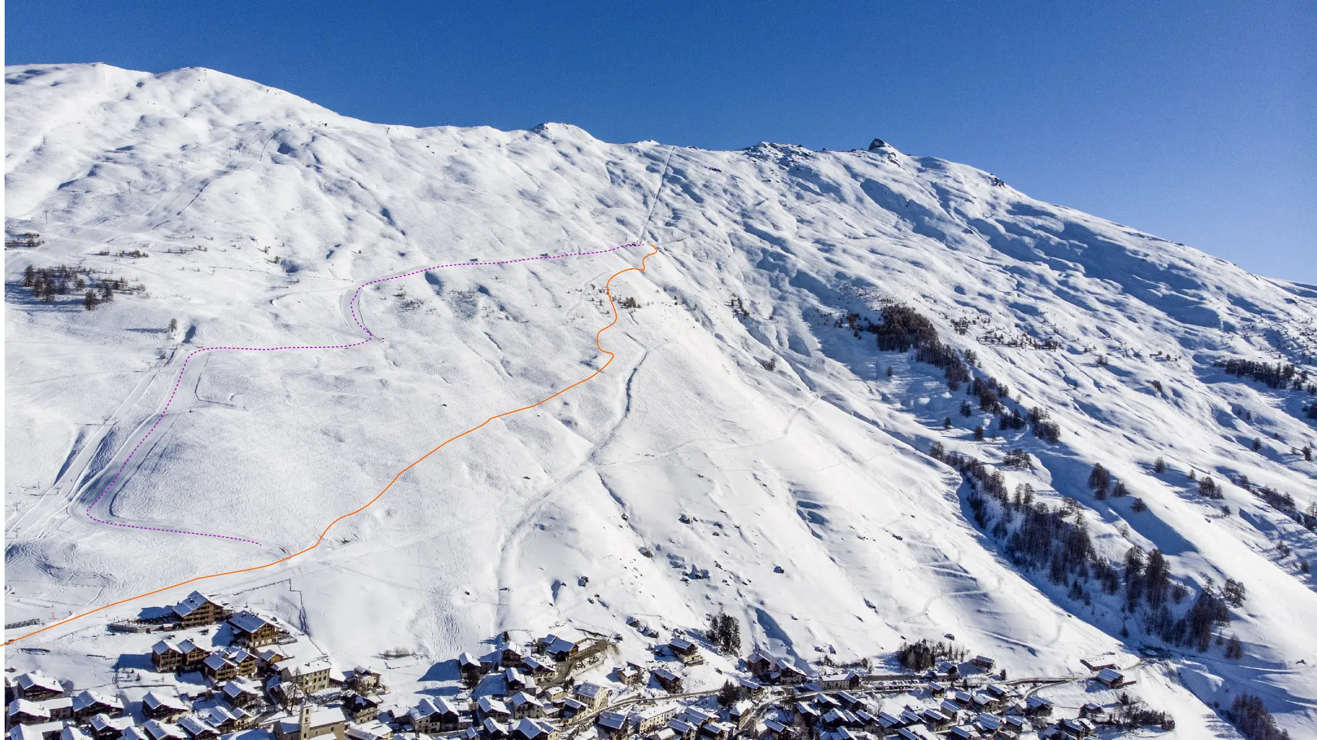 Traces GPX itinéraire de ski de rando