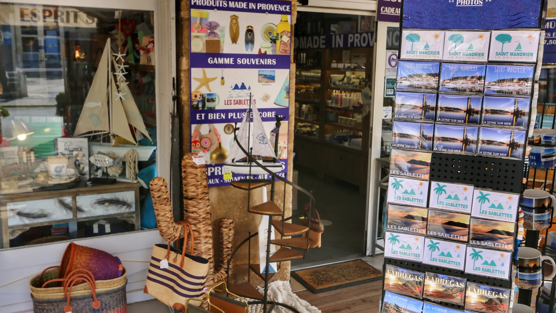 Boutique souvenirs Esprit Sablettes La Seyne sur Mer