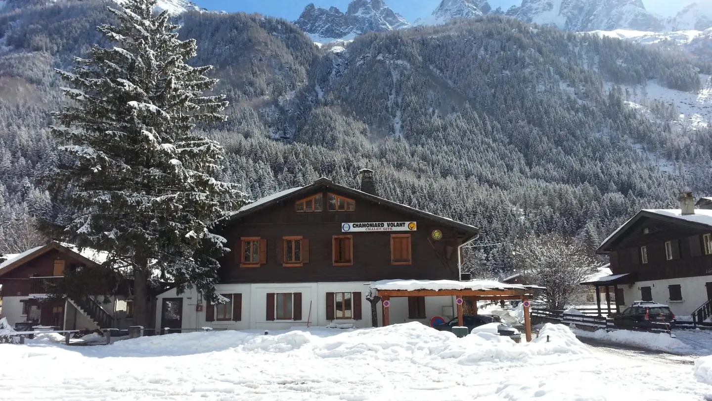 Façade du gîte