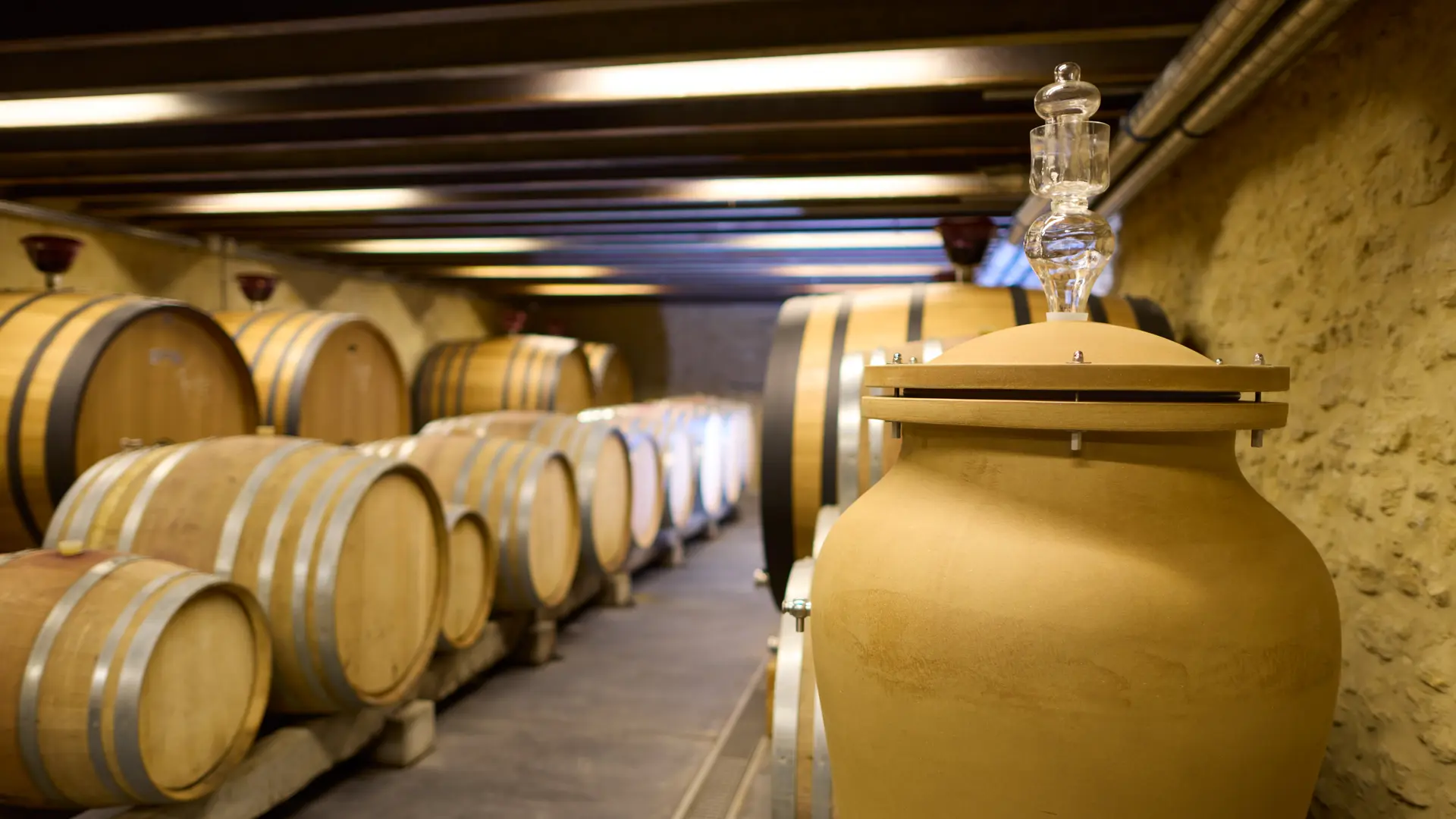 Château Gigognan - Cuverie