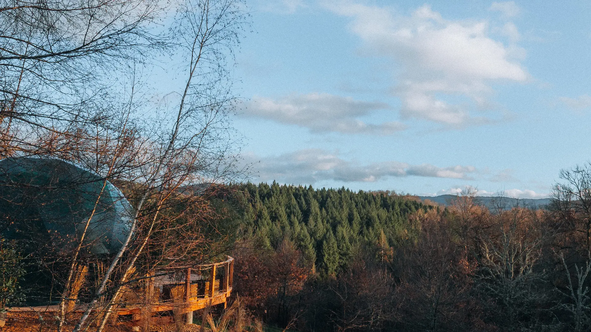 Vue depuis terrasse