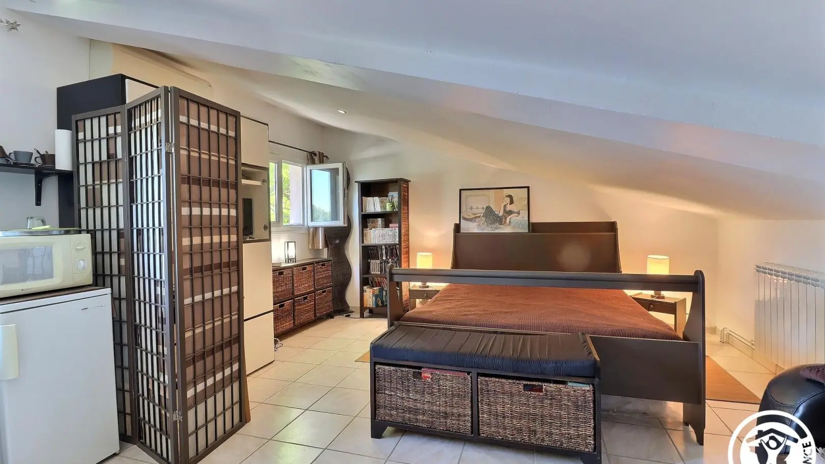 La chambre de l'étage