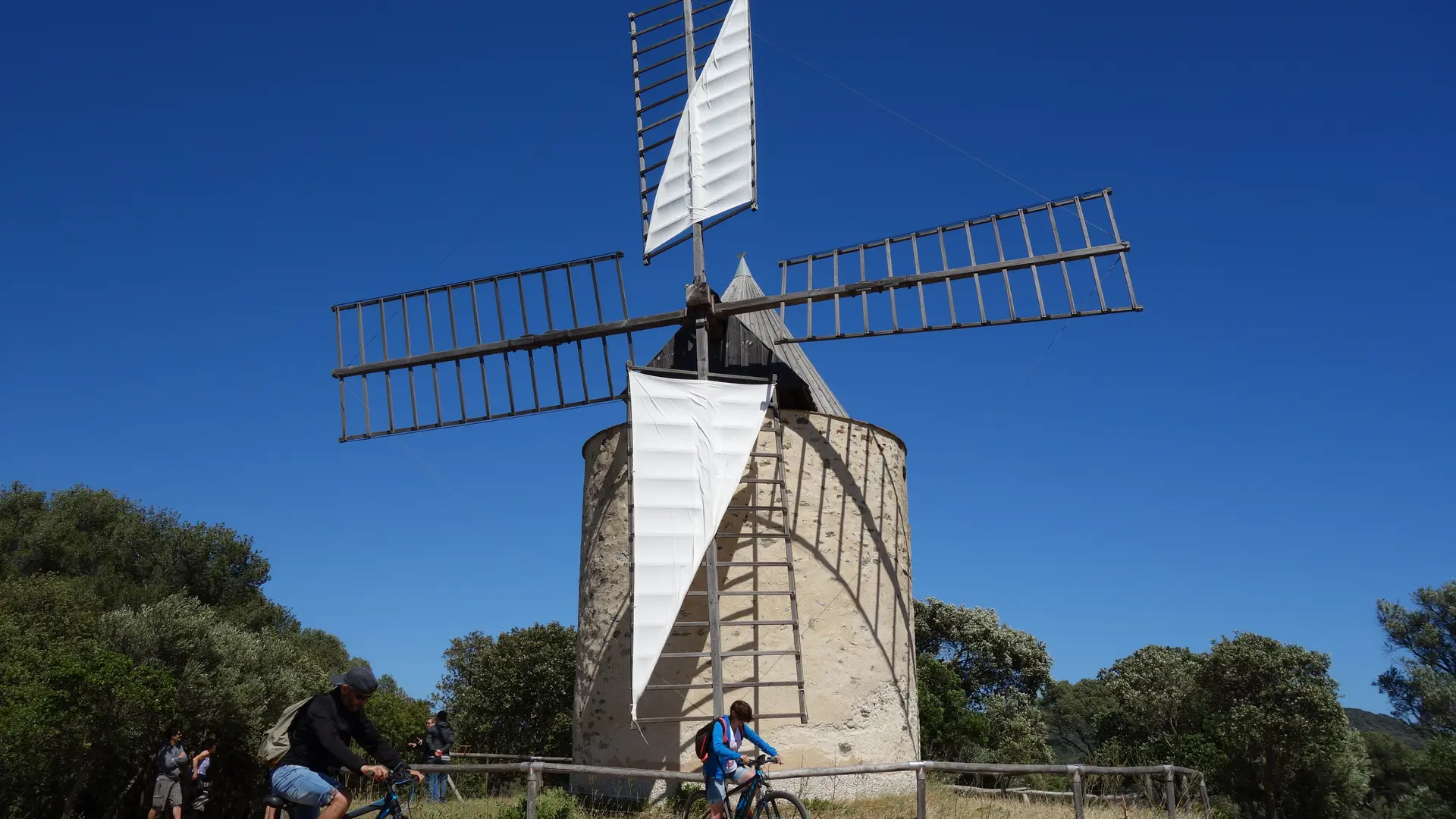 Le Moulin du bonheur à Porquerolles