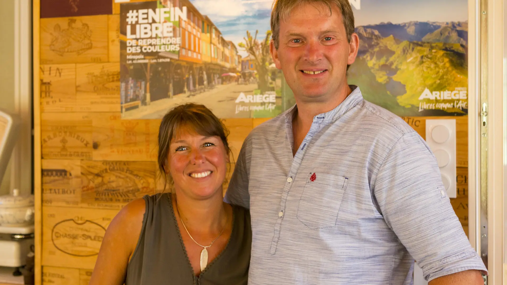 Gunther et Ellen vous accueillent au silence du midi