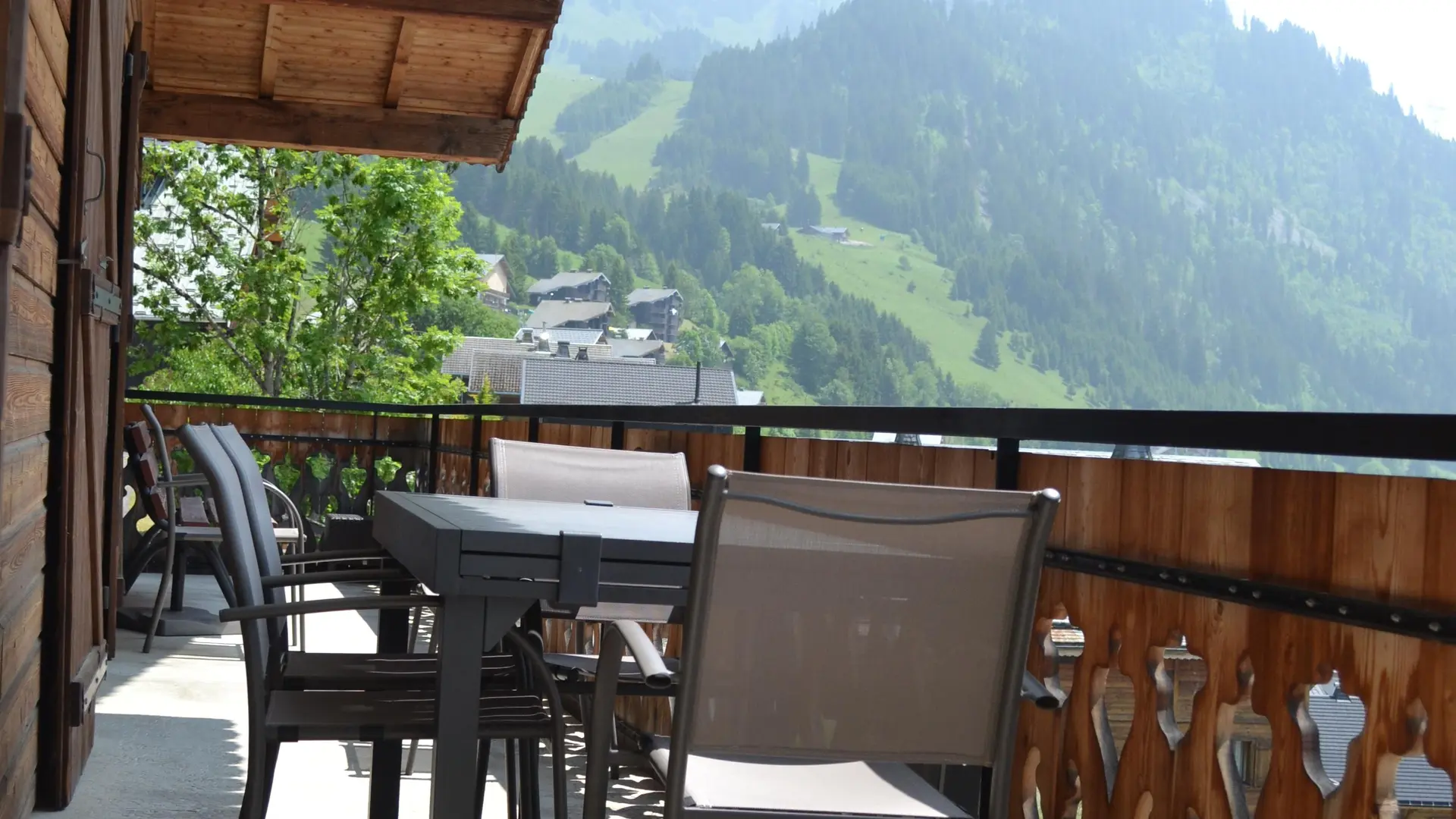 Vue depuis le balcon