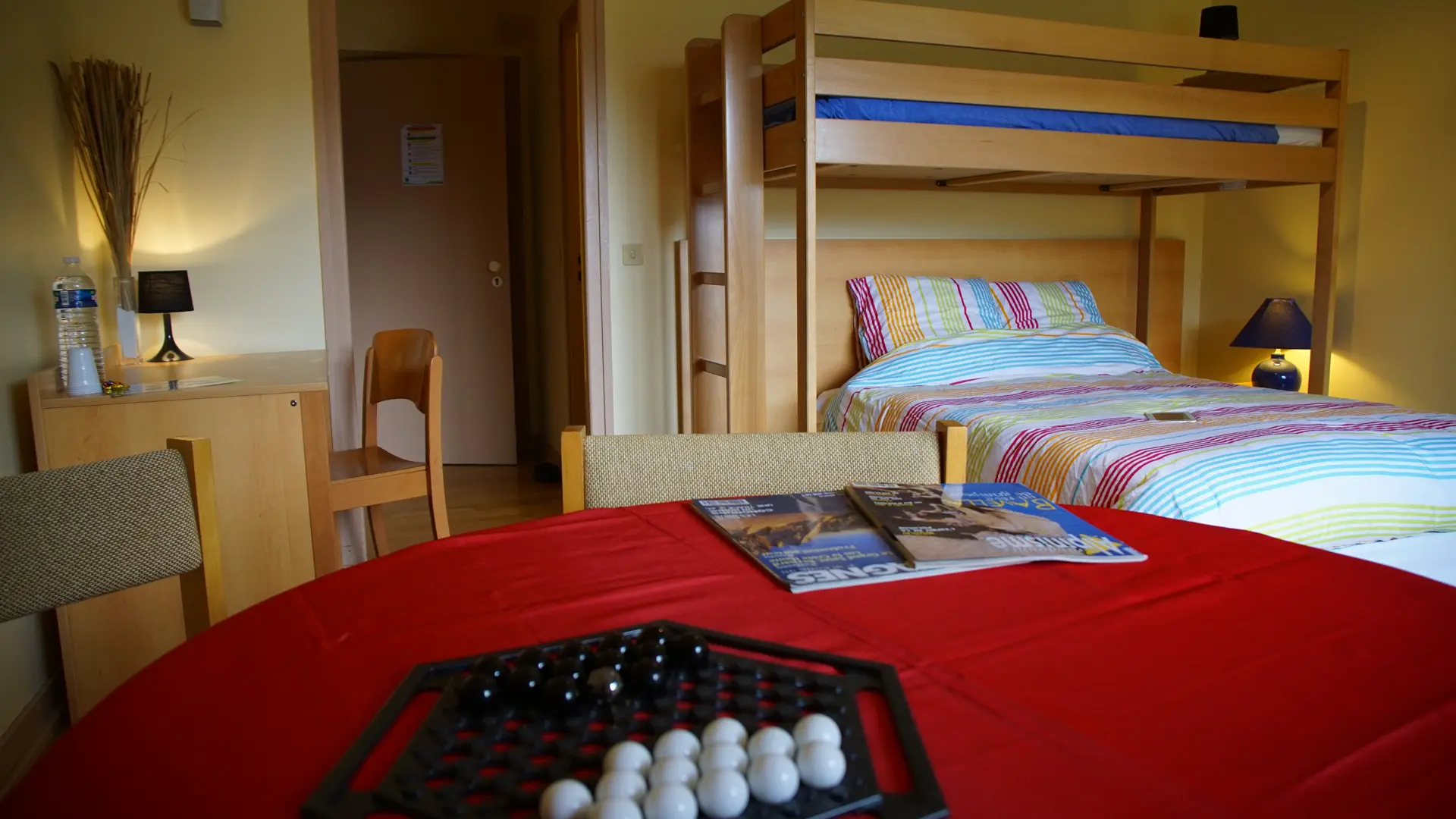 6 chambres double en qualité hotelière au 3 ème étage