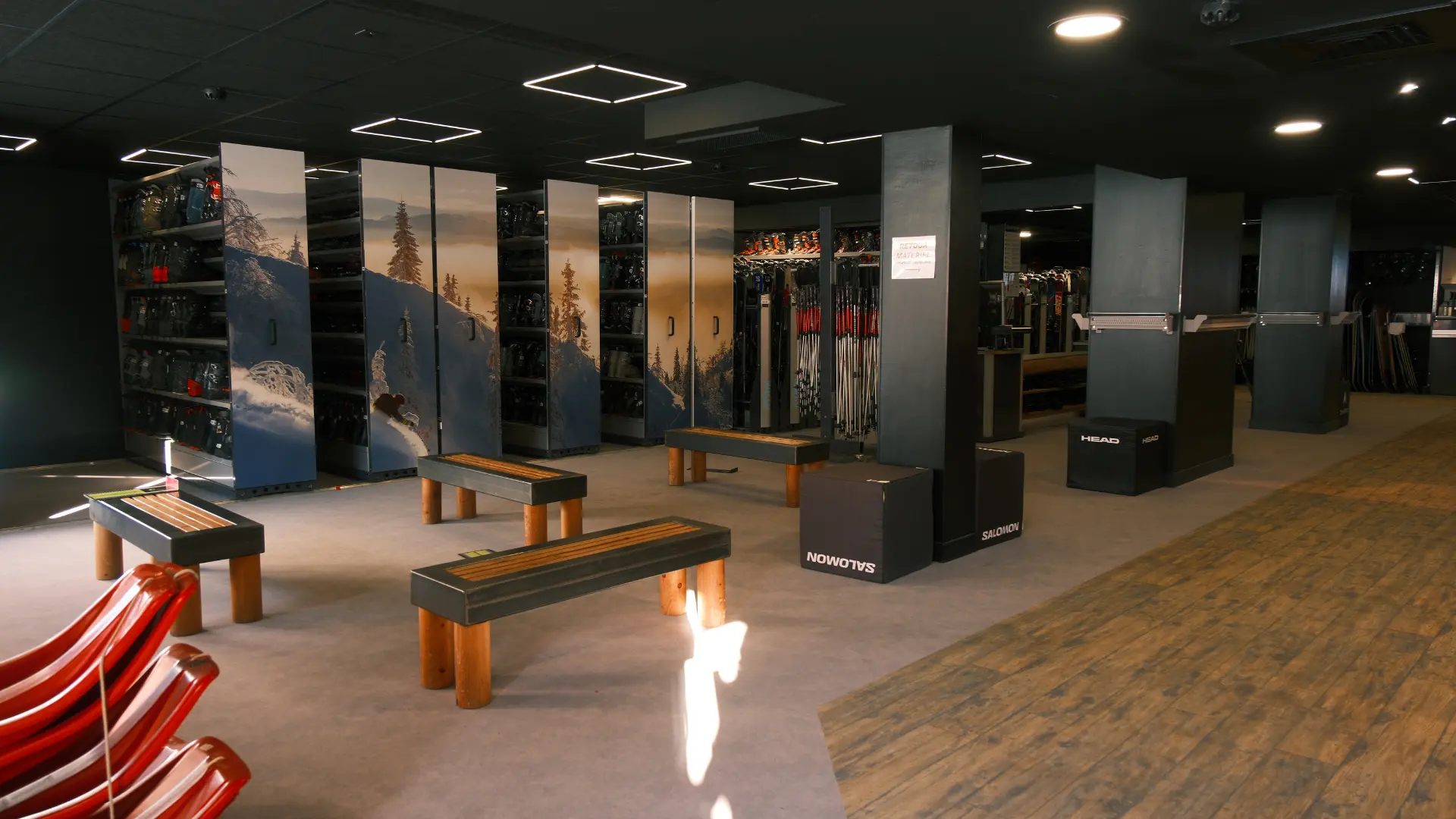 Magasin Skimium Val Ski Shop à Val-d'Isère