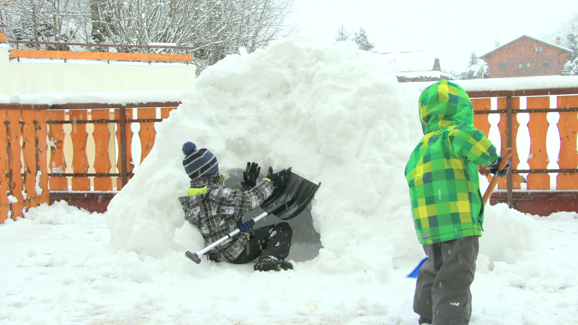 Terrasse hiver