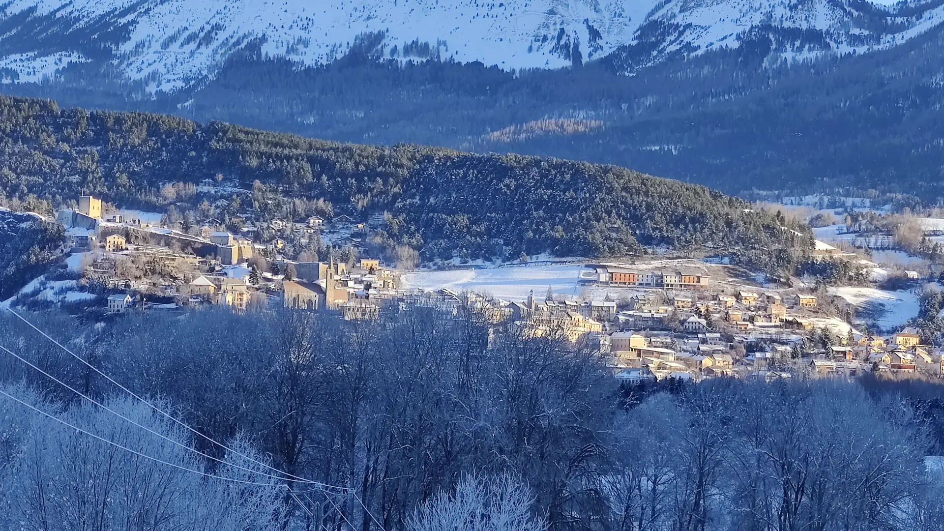 Vue depuis le Gîte