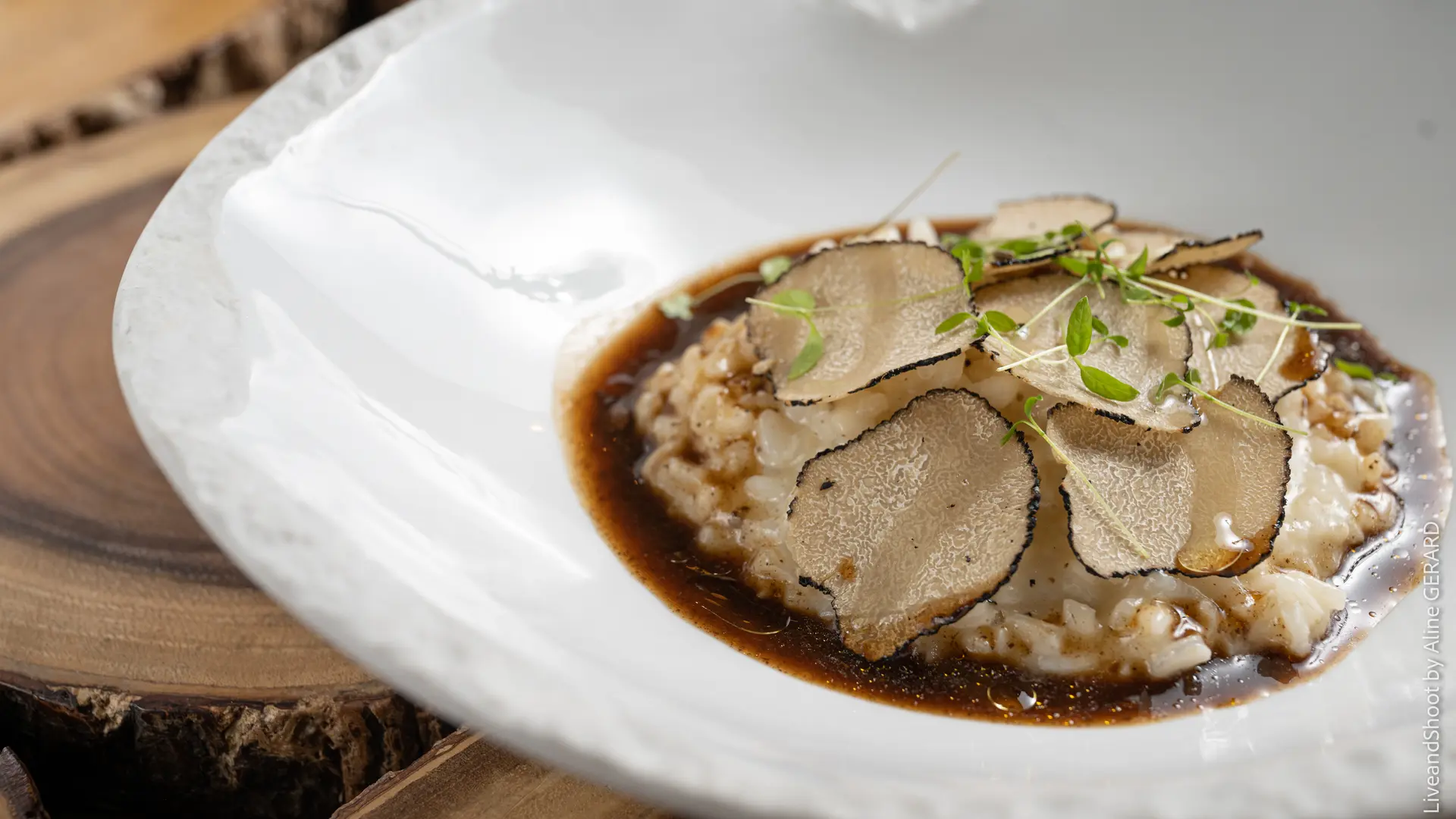 Risotto à la Truffe Fraiche de Saison