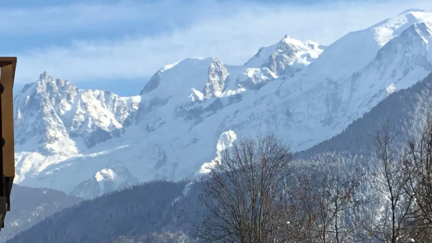 Vue Panoramique de l'Aiguille du Midi au Mont-blanc