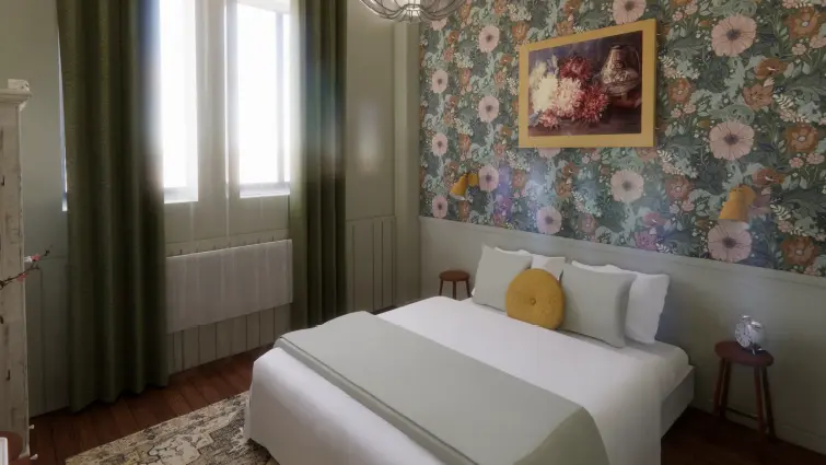 chambre verte