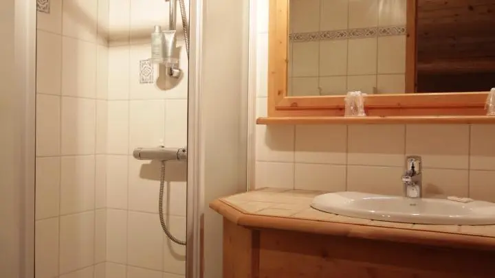 Salle d'eau / wc de la chambre.