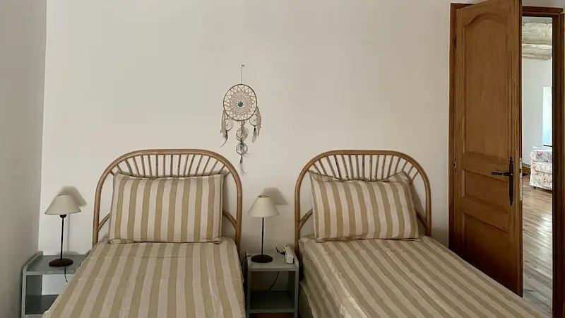 Chambre 1 lits séparés