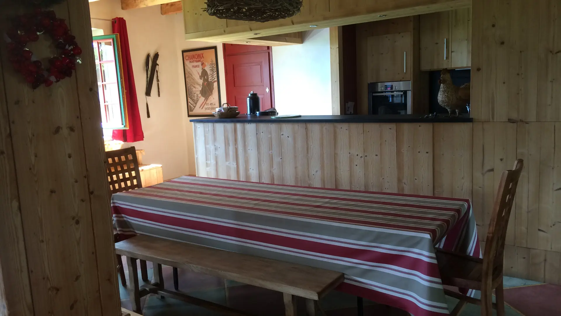 Crest voland vue sur cuisine